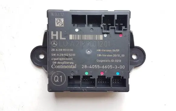 Mercedes-Benz CLS C218 X218 Door control unit/module A2189001201