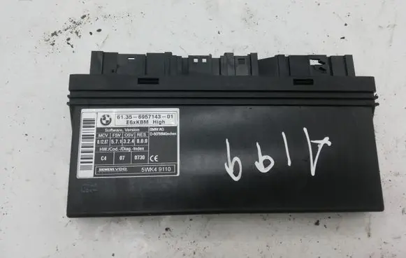 BMW 5 E60 E61 Comfort/convenience module 6135695714301 6957143