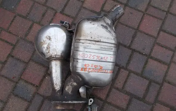 Audi A6 S6 C7 4G Muffler/silencer 4G0253612T