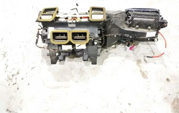 Interior heater climate box assembly