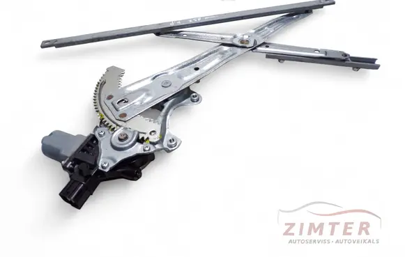 Front door window regulator with motor