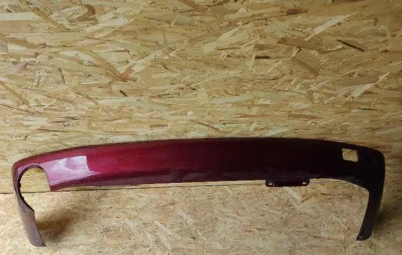 Rear bumper corner part panel trim