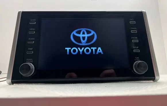 Toyota RAV 4 (XA50) Radio/GPS head unit trim 86140-42541