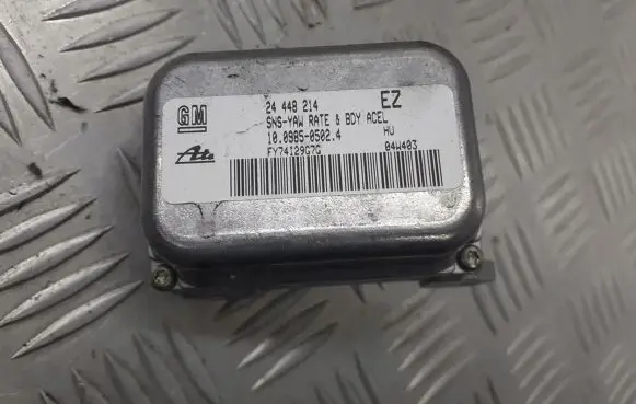 Opel Astra H ESP acceleration yaw rate sensor 24448214