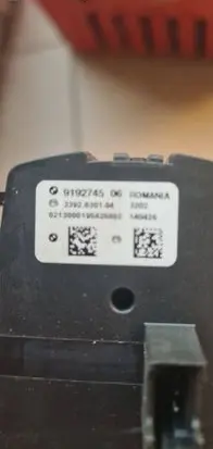 BMW 7 F01 F02 F03 F04 Light switch 9192745
