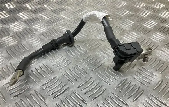 Volkswagen Touareg II Negative earth cable (battery) 7P0915181A