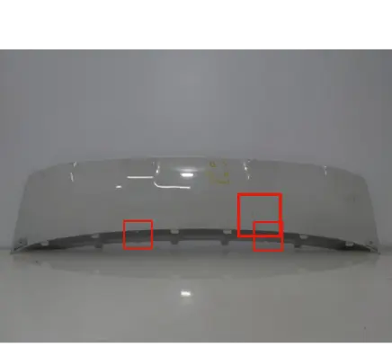 Audi Q3 8U Front bumper lip 