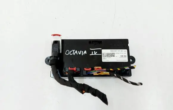 Skoda Octavia Mk4 Air conditioner control unit module 5WA907727AC