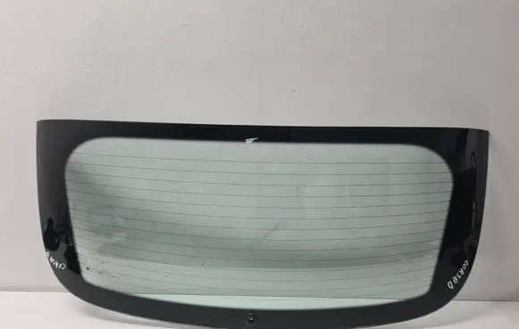 Opel Corsa D Rear windscreen/windshield window 