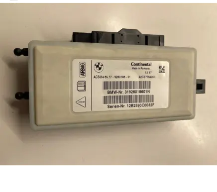 BMW 5 F10 F11 Airbag control unit/module 31928018601N 12B2590C0032F A2C37764200
