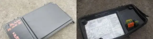 Mercedes-Benz ML W163 Fuse box set
