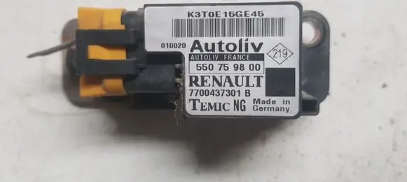 Renault Scenic I Airbag deployment crash/impact sensor 550759800