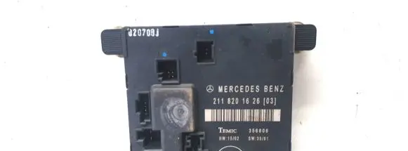 Mercedes-Benz E W211 Door control unit/module 2118201626