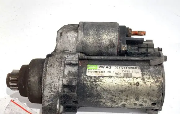 Volkswagen Polo IV 9N3 Starter motor 02T911023S