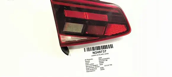 Volkswagen PASSAT B8 Rear/tail lights 3G5945093D