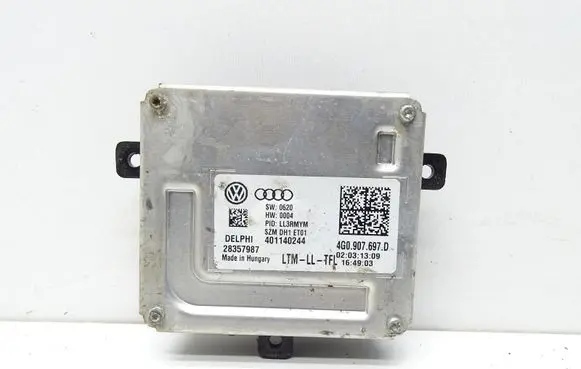 Audi A5 8T 8F LED ballast control module 4G0907697D 02.01.26