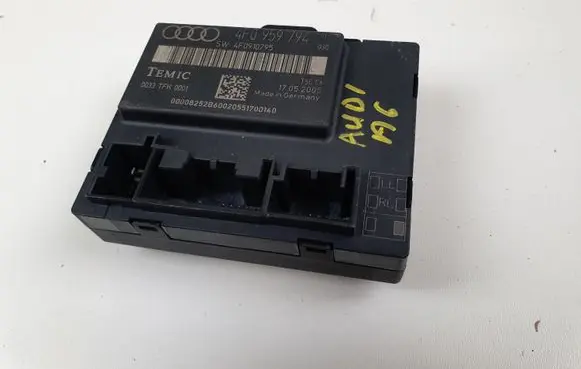 Audi A6 S6 C6 4F Door control unit/module 4F0959794
