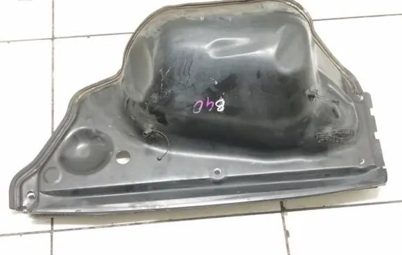Heat shield in engine bay