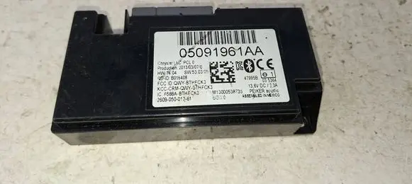 Jeep Compass Bluetooth control unit module 05091961AA 20130307 SW530303