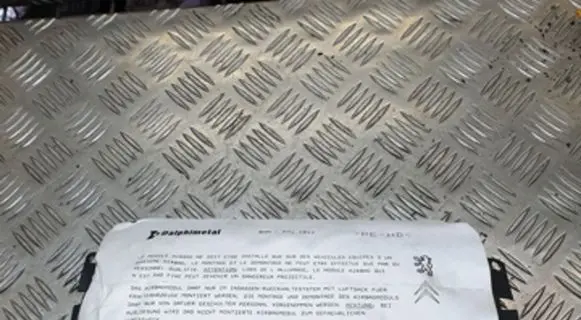 Passenger airbag
