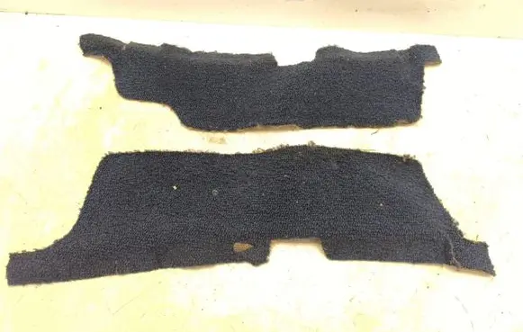Mercedes-Benz W123 Rear floor carpet liner 