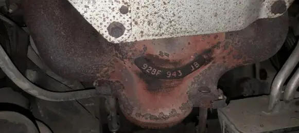 Ford Escort Exhaust manifold 928f943jb use
