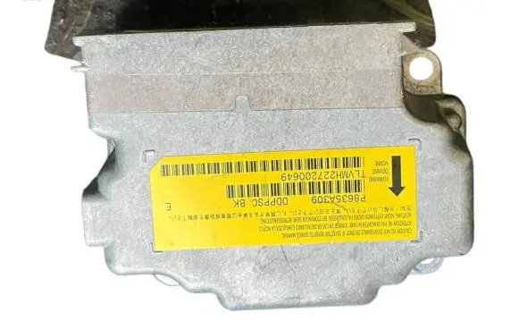 Mitsubishi Lancer Evolution Airbag control unit/module P8635A309 DDPPSCBK TLYMM127200649