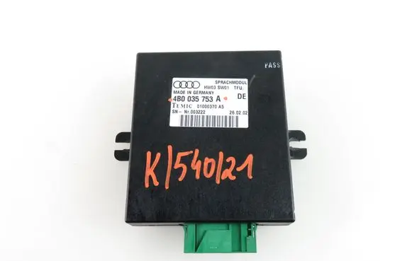 Audi A6 S6 C5 4B Other control units/modules 4B0035753A