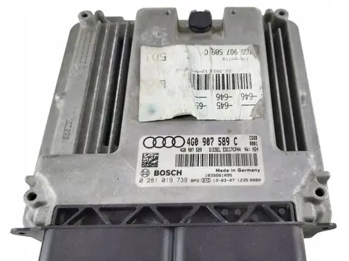 Audi A7 S7 4G Engine control unit/module 4G0907589C
