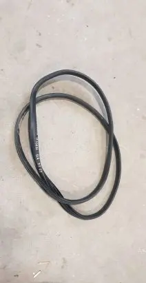 Dacia Sandero III Front door rubber seal 