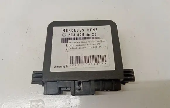 Mercedes-Benz C W203 Door control unit/module 2038206626