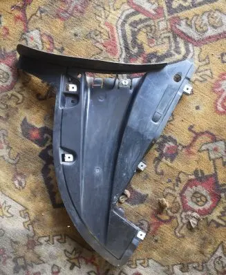 Porsche Macan (95B) Front bumper skid plate/under tray 95B825319G