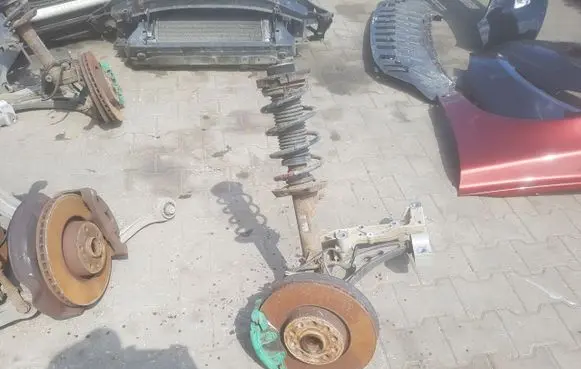 Skoda Octavia Mk2 (1Z) Front wheel hub spindle knuckle 20TSI