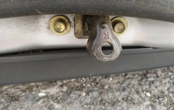 Honda Stream Rear door check strap stopper