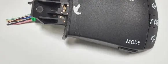 Dacia Sandero Multifunctional control switch/knob 