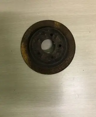 Nissan Qashqai+2 Rear brake disc