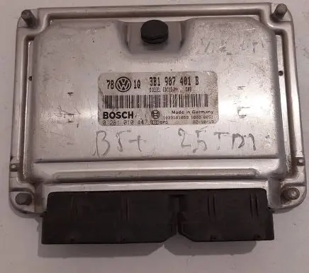 Volkswagen PASSAT B5.5 Engine control unit/module 3B1907401B 1039S01058 0281010447