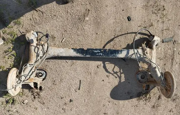 Rear axle beam