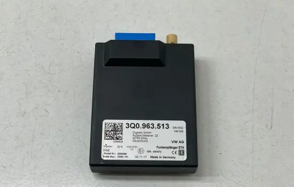 Volkswagen Touran III Auxiliary heating control unit/module 3Q0963513 50000864 10R047872