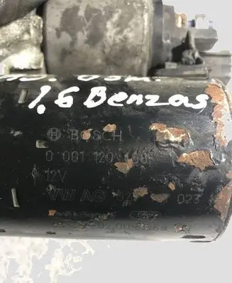 Audi A3 S3 8P Starter motor 0001120408