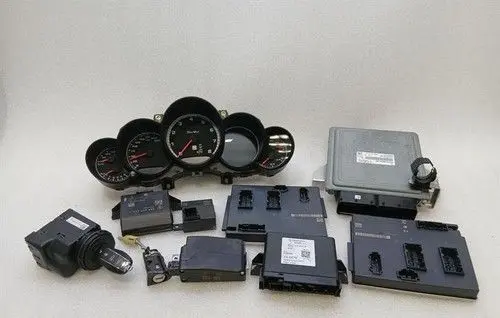 Porsche 911 991 Engine ECU kit and lock set 9P1907309C
