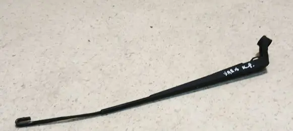 Front wiper blade arm