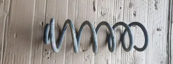 Rear coil spring