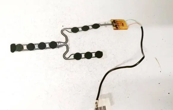 Saab 9-5 Seat heating element 4654984