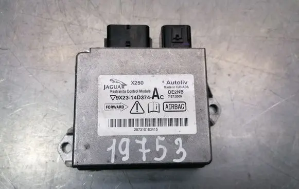 Jaguar XF Airbag control unit/module 9X2314D374AC