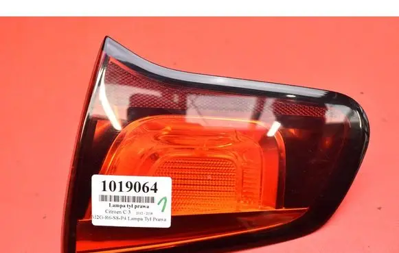 Citroen C3 Rear/tail lights 9685225480