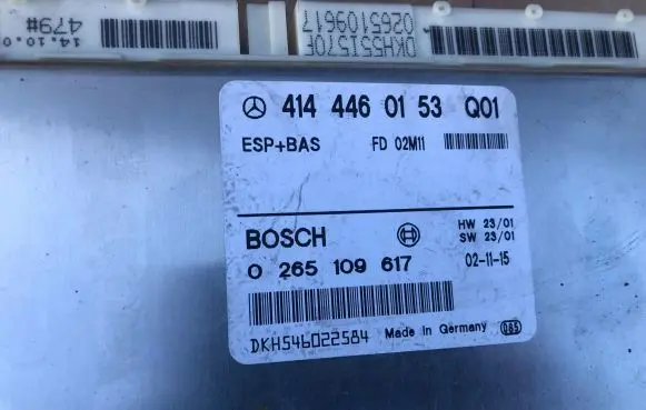 Mercedes-Benz Vaneo W414 ESP (stability system) control unit 4144460153