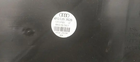 Audi A6 S6 C6 4F Front door speaker cover trim 4F0035382B