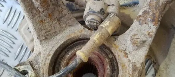 ABS brake wheel speed sensor