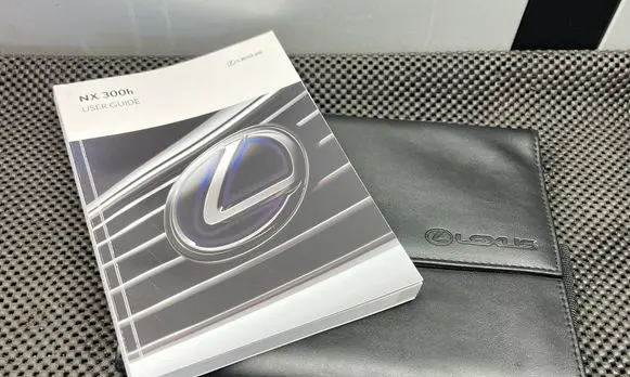 Lexus NX Owners service history hand book 